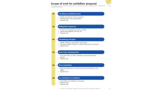 Contractors_Bid_Proposal_For_Organizing_Exhibitions_Example_Document_Report_Doc_Pdf_Ppt_Slide_6.jpg