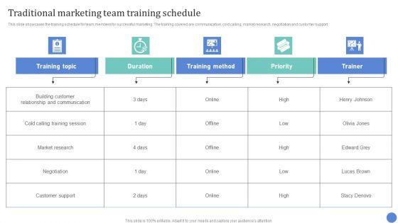 Conventional_Media_Channels_Traditional_Marketing_Team_Training_Schedule_Brochure_PDF_Slide_1.jpg