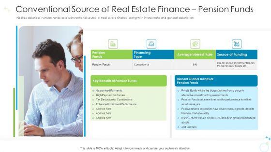 Conventional_Source_Of_Real_Estate_Finance_Pension_Funds_Ppt_Professional_Design_Templates_PDF_Slide_1.jpg
