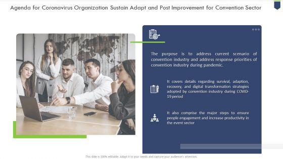 Coronavirus_Organization_Sustain_Adapt_And_Post_Improvement_For_Convention_Sector_Ppt_PowerPoint_Presentation_Complete_Deck_With_Slides_Slide_2.jpg