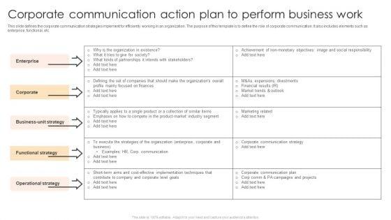 Corporate_Communication_Action_Plan_To_Perform_Business_Work_Download_PDF_Slide_1.jpg