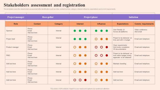 Corporate_Communication_Strategy_Stakeholders_Assessment_And_Registration_Infographics_PDF_Slide_1.jpg