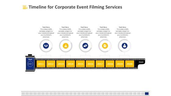 Corporate_Event_Filming_Timeline_For_Corporate_Event_Filming_Services_Ppt_Summary_Example_PDF_Slide_1.jpg