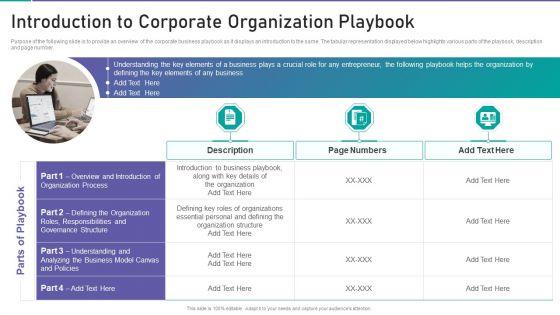 Corporate_Organization_Playbook_Introduction_To_Corporate_Organization_Playbook_Ppt_Layouts_Slides_PDF_Slide_1.jpg