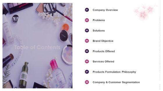 Cosmetic_And_Self_Care_Merchandise_Investor_Funding_Elevator_Pitch_Deck_Table_Of_Contents_Rules_PDF_Slide_1.jpg