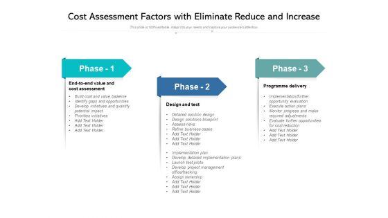 Cost_Assessment_Factors_With_Eliminate_Reduce_And_Increase_Ppt_PowerPoint_Presentation_File_Background_Image_PDF_Slide_1.jpg