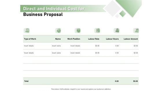 Cost_Savings_To_A_Company_Direct_And_Individual_Cost_For_Business_Proposal_Themes_PDF_Slide_1.jpg