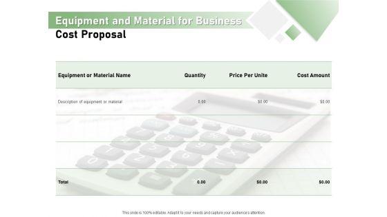 Cost_Savings_To_A_Company_Equipment_And_Material_For_Business_Cost_Proposal_Pictures_PDF_Slide_1.jpg