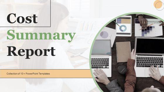 Cost_Summary_Report_Ppt_PowerPoint_Presentation_Complete_Deck_With_Slides_Slide_1.jpg
