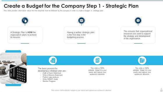 Create_A_Budget_For_The_Company_Step_1_Strategic_Plan_Graphics_PDF_Slide_1.jpg