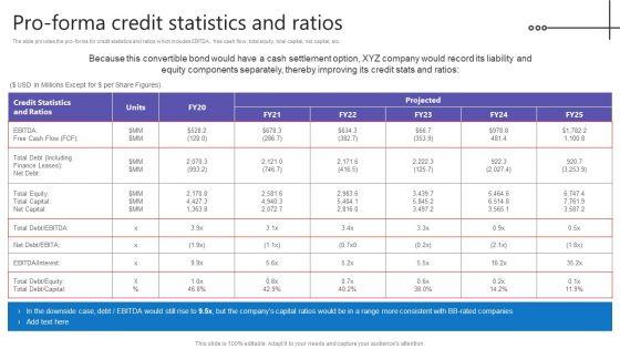 Credit_Resources_For_New_Business_Pro_Forma_Credit_Statistics_And_Ratios_Template_PDF_Slide_1.jpg