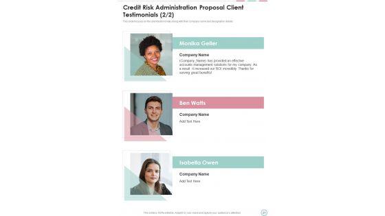 Credit_Risk_Administration_Proposal_Example_Document_Report_Doc_Pdf_Ppt_Slide_21.jpg