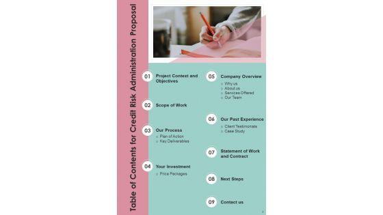 Credit_Risk_Administration_Proposal_Example_Document_Report_Doc_Pdf_Ppt_Slide_3.jpg