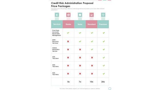 Credit_Risk_Administration_Proposal_Price_Packages_One_Pager_Sample_Example_Document_Slide_1.jpg