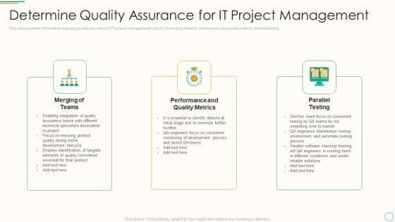 Critical_Components_Of_Project_Management_IT_Determine_Quality_Assurance_For_IT_Project_Management_Formats_PDF_Slide_1.jpg