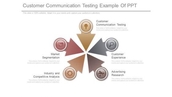Customer Communication Testing Example Of Ppt Customer Communication Testing Example Of Ppt
