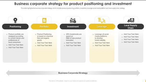 Customer_Goods_Production_Business_Corporate_Strategy_For_Product_Positioning_Sample_PDF_Slide_1.jpg