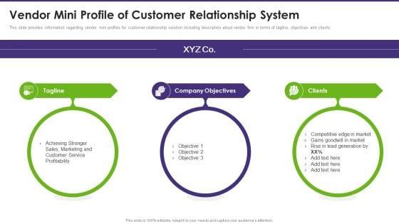 Customer_Relationship_Management_Vendor_Mini_Profile_Of_Customer_Relationship_System_Ideas_PDF_Slide_1.jpg