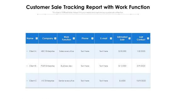 Customer_Sale_Tracking_Report_With_Work_Function_Ppt_PowerPoint_Presentation_Gallery_Smartart_PDF_Slide_1.jpg