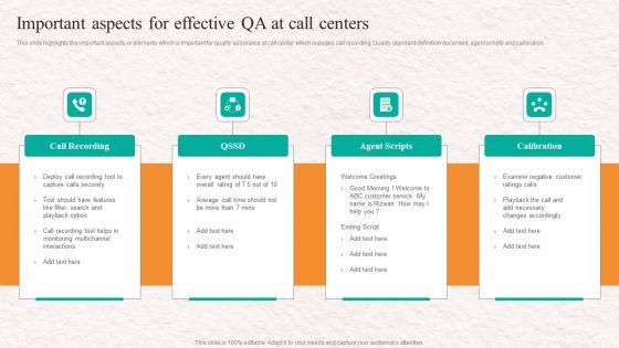 Customer_Service_Agent_Performance_Important_Aspects_For_Effective_QA_At_Call_Centers_Guidelines_PDF_Slide_1.jpg