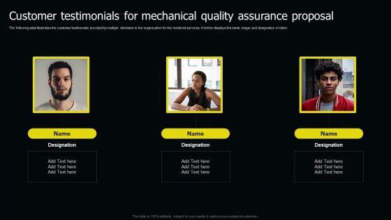 Customer_Testimonials_For_Mechanical_Quality_Assurance_Proposal_Ppt_File_Design_Templates_PDF_Slide_1.jpg