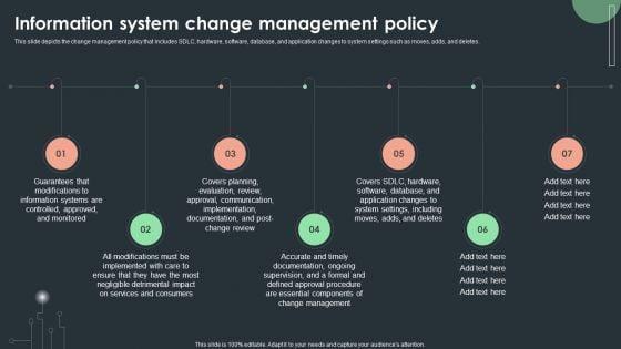 Cybersecurity_Guidelines_IT_Information_System_Change_Management_Policy_Diagrams_PDF_Slide_1.jpg