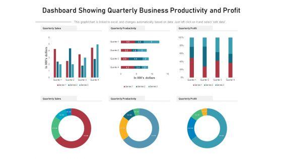 Dashboard Showing Quarterly Business Productivity And Profit Ppt PowerPoint Presentation Summary Format Ideas PDF Dashboard Showing Quarterly Business Productivity And Profit Ppt PowerPoint Presentation Summary Format Ideas PDF