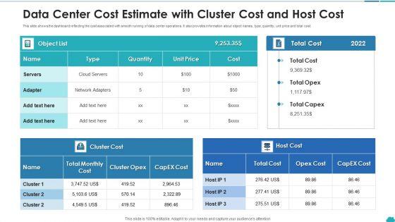 Data_Center_Cost_Estimate_With_Cluster_Cost_And_Host_Cost_Slides_PDF_Slide_1.jpg