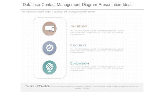 Database Contact Management Diagram Presentation Ideas Database Contact Management Diagram Presentation Ideas