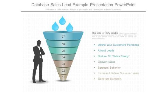Database Sales Lead Example Presentation Powerpoint Database Sales Lead Example Presentation Powerpoint