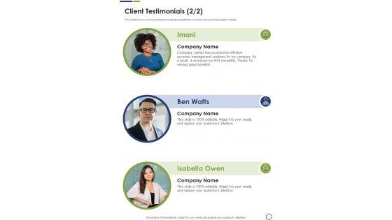 Debt_Management_Process_Research_Proposal_Client_Testimonials_One_Pager_Sample_Example_Document_Slide_2.jpg