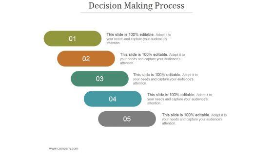 Decision Making Process Ppt PowerPoint Presentation Example File Decision Making Process Ppt PowerPoint Presentation Example File