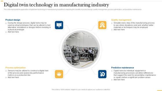 Deploying AI To Enhance Digital Twin Technology In Manufacturing Industry Demonstration PDF Deploying AI To Enhance Digital Twin Technology In Manufacturing Industry Demonstration PDF