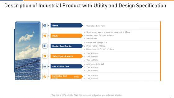 Description_Of_Industrial_Product_With_Utility_And_Design_Specification_Clipart_PDF_Slide_1.jpg