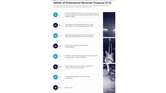 Details_Of_Professional_Musician_Proposal_One_Pager_Sample_Example_Document_Slide_2.jpg