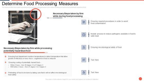 Determine Food Processing Measures Assuring Food Quality And Hygiene Demonstration PDF Determine Food Processing Measures Assuring Food Quality And Hygiene Demonstration PDF
