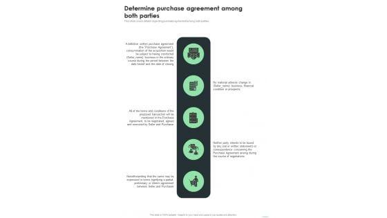 Determine_Purchase_Agreement_Among_Both_Parties_Business_Purchase_One_Pager_Sample_Example_Document_Slide_1.jpg
