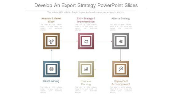 Develop An Export Strategy Powerpoint Slides Develop An Export Strategy Powerpoint Slides
