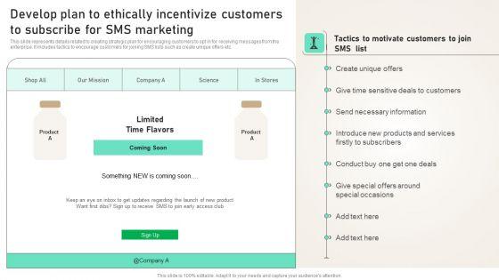 Develop_Plan_To_Ethically_Incentivize_Customers_To_Subscribe_For_SMS_Marketing_Elements_PDF_Slide_1.jpg