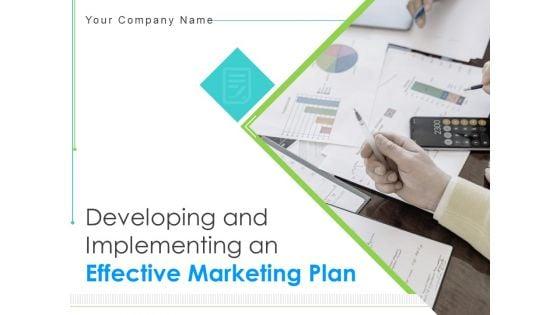 Developing_And_Implementing_An_Effective_Marketing_Plan_Ppt_PowerPoint_Presentation_Complete_Deck_With_Slides_Slide_1.jpg