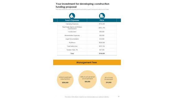 Developing_Construction_Funding_Proposal_Example_Document_Report_Doc_Pdf_Ppt_Slide_17.jpg