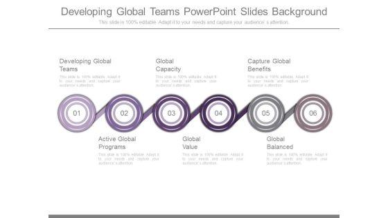 Developing Global Teams Powerpoint Slides Background Developing Global Teams Powerpoint Slides Background
