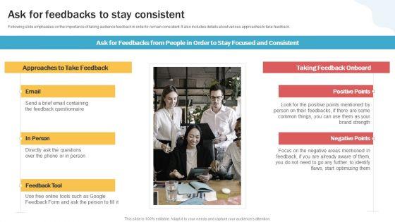 Developing_Personal_Brand_On_Social_Media_Channels_Ask_For_Feedbacks_To_Stay_Consistent_Infographics_PDF_Slide_1.jpg