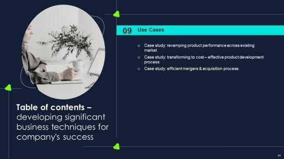 Developing_Significant_Business_Techniques_For_Companys_Ppt_PowerPoint_Presentation_Complete_Deck_With_Slides_Slide_64.jpg