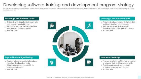 Developing_Software_Training_And_Development_Program_Strategy_Icons_PDF_Slide_1.jpg