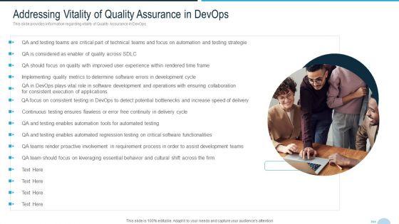 Development_And_Operations_Quality_Assurance_And_Validation_IT_Addressing_Vitality_Of_Quality_Template_PDF_Slide_1.jpg