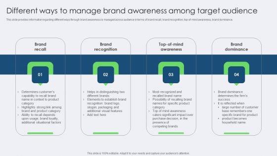 Different_Ways_To_Manage_Brand_Awareness_Among_Target_Audience_Infographics_PDF_Slide_1.jpg
