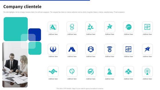 Digital Products Company Outline Company Clientele Portrait PDF Digital Products Company Outline Company Clientele Portrait PDF