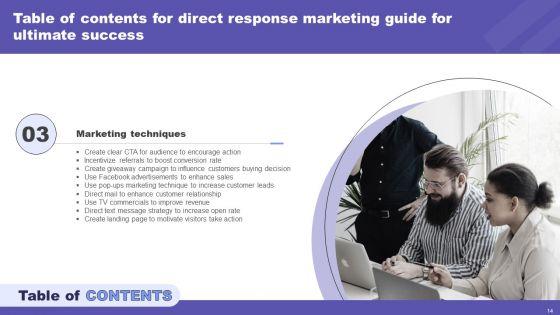 Direct_Response_Marketing_Guide_For_Ultimate_Success_Ppt_PowerPoint_Presentation_Complete_Deck_With_Slides_Slide_14.jpg