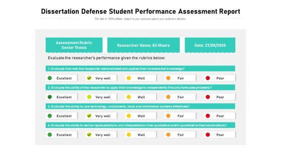 Dissertation_Defense_Student_Performance_Assessment_Report_Ppt_PowerPoint_Presentation_File_Outline_PDF_Slide_1.jpg